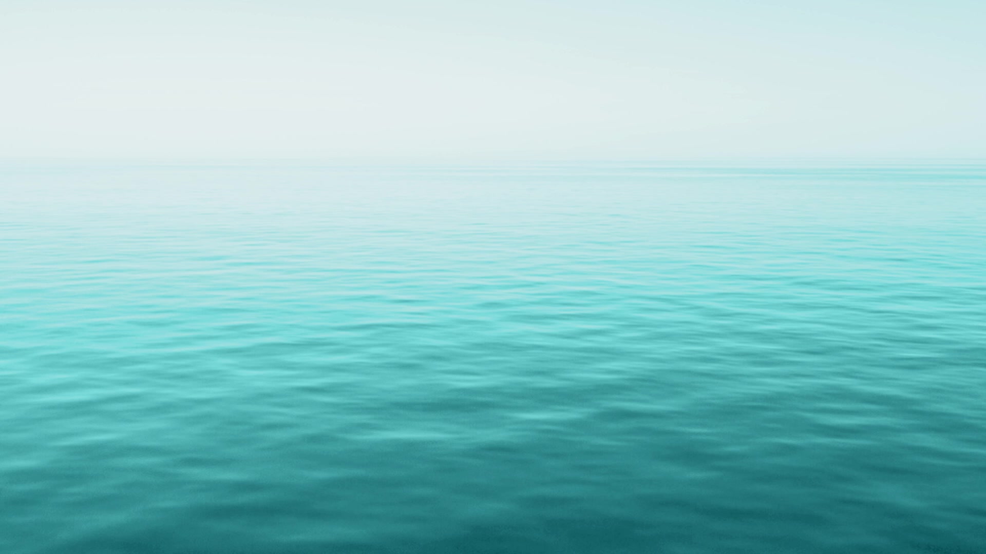 Calm coastal ocean view